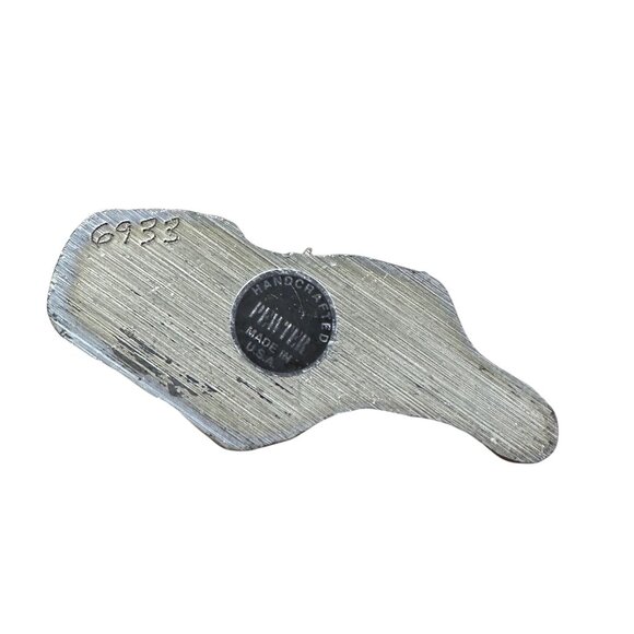 Vintage Pewter Figurine Dear Santa Michael A Ricker Special Edition 1998 USA - Picture 5 of 6